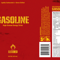 GASOLINE ENERGY DRINK